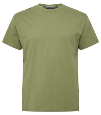 T-shirt � Manches Courtes Kaki All Size du 2XL au 8XL