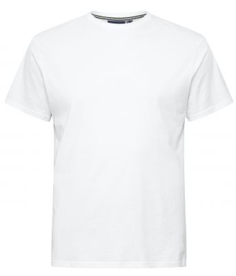 T-Shirt Blanc Manches Courtes Col Rond All Size du 2XL au 8XL