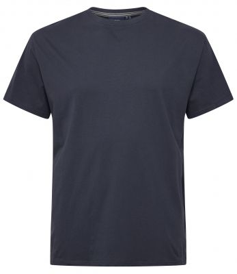 T-Shirt Bleu Marine Manches Courtes Col Rond 100% Coton All Size