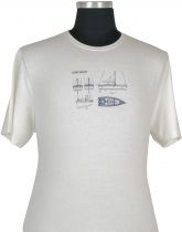 T-shirt Manches Courtes	Blanc Maxfort	du 3XL au 8XL