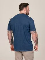 T-shirt Manches Courtes Bleu Marine Duke Du 3XL au 8XL