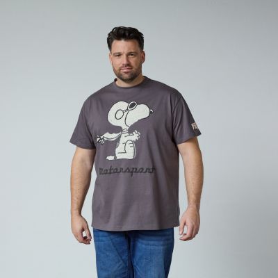 T-shirt Manches Courtes Gris All Size du 3XL au 8XL