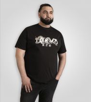 T-shirt Manches Courtes Noir Duke Du 3XL au 6XL