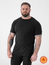 T-shirt Manches Courtes Thermique Noir Duke Du 3XL au 8XL