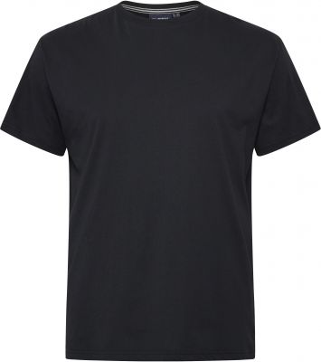 T-Shirt Noir Manches Courtes Col Rond Coton All Size