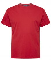 T-Shirt Rouge Manches Courtes Col Rond 100% Coton All Size