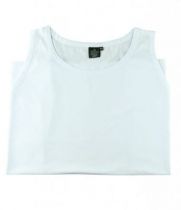 T-Shirt Sans Manches Blanc Ahorn