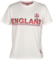 Tshirt England Manches Courtes Blanc Duke du 3XL au 6XL