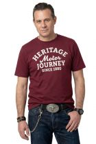 Tshirt Manches Courtes  Rouge JP1880 du 3XL au 7XL