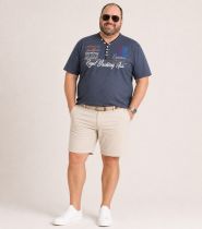 Tshirt Manches Courtes Anthracite du 3XL au 8XL Lavecchia