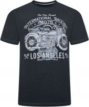 Tshirt Manches Courtes Anthracite Kam du 3XL au 8XL