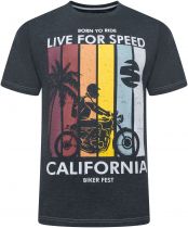 Tshirt Manches Courtes Anthracite Kam du 3XL au 8XL