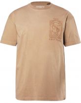 Tshirt Manches Courtes Beige du 3XL au 7XL