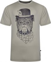 Tshirt Manches Courtes Beige Kam du 2XL au 8XL