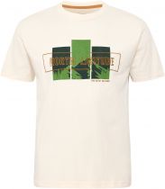 Tshirt Manches Courtes Blanc Cass&eacute; All Size du 3XL au 8XL