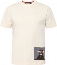 Tshirt Manches Courtes Blanc Cass&eacute; All Size du 3XL au 8XL