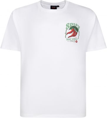 Tshirt Manches Courtes Blanc Espionage du 2XL au 8XL