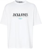 Tshirt Manches Courtes Blanc Jack&Jones du 3XL au 6XL