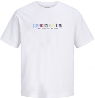 Tshirt Manches Courtes Blanc Jack&Jones du 3XL au 8XL