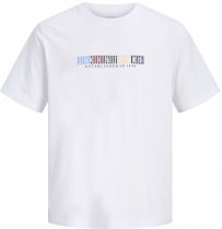 Tshirt Manches Courtes Blanc Jack&Jones du 3XL au 8XL