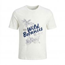 Tshirt Manches Courtes Blanc Jack&Jones du 3XL au 8XL