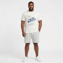 Tshirt Manches Courtes Blanc Jack&Jones du 3XL au 8XL