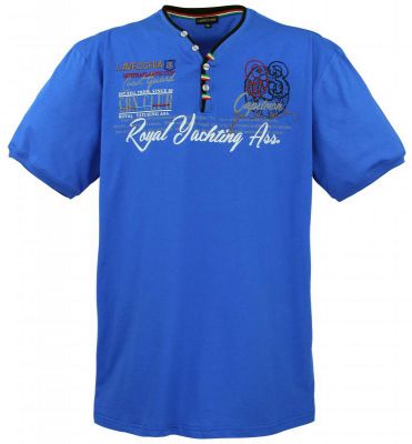 Tshirt Manches Courtes Bleu du 3XL au 8XL Lavecchia
