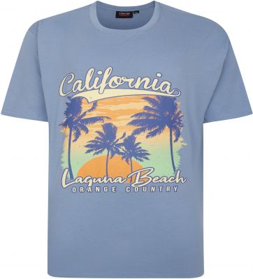 Tshirt Manches Courtes Bleu Espionage du 2XL au 8XL