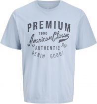 Tshirt Manches Courtes Bleu Jack&Jones du 3XL au 8XL