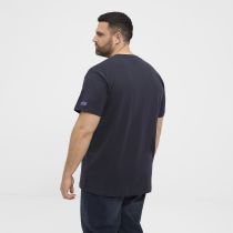 Tshirt Manches Courtes Bleu Marine All Size du 3XL au 8XL