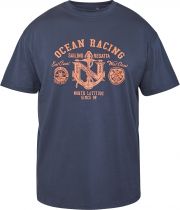 Tshirt Manches Courtes Bleu Marine All Size du 3XL au 8XL