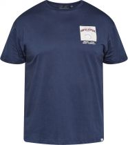 Tshirt Manches Courtes Bleu Marine All Size du 3XL au 8XL