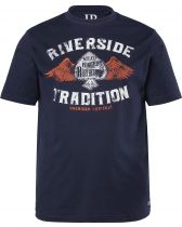 Tshirt Manches Courtes Bleu Marine du 3XL au 7XL