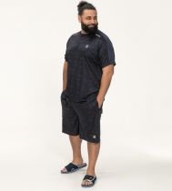 Tshirt manches courtes Bleu Marine Duke Du 3XL au 6XL