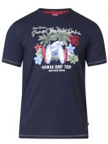 Tshirt Manches Courtes Bleu Marine Duke Du 3XL au 8XL