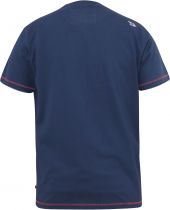 Tshirt Manches Courtes Bleu Marine Duke Du 3XL au 8XL