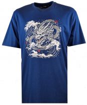 Tshirt Manches Courtes Bleu Marine Espionage du 2XL au 8XL