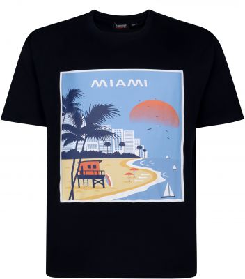 Tshirt Manches Courtes Bleu Marine Espionage du 2XL au 8XL