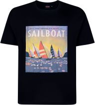 Tshirt Manches Courtes Bleu Marine Espionage du 2XL au 8XL