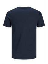 Tshirt Manches Courtes Bleu Marine Jack&Jones du 4XL au 8XL