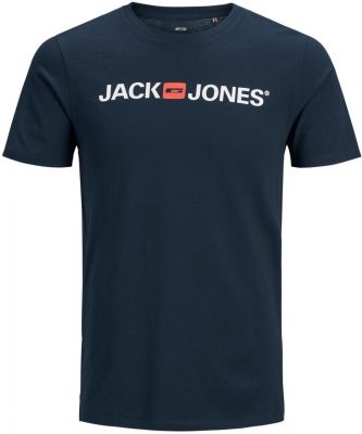 Tshirt Manches Courtes Bleu Marine Jack&Jones du 4XL au 8XL