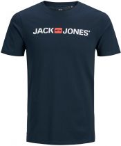 Tshirt Manches Courtes Bleu Marine Jack&Jones du 4XL au 8XL