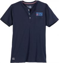 Tshirt Manches Courtes Bleu Marine Redfield du 3XL au 10XL