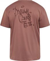 Tshirt Manches Courtes Bordeaux All Size du 3XL au 8XL