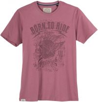 Tshirt Manches Courtes Bordeaux Redfield du 3XL au 10XL