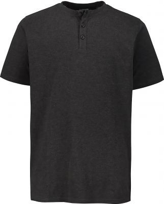 Tshirt Manches Courtes Col Tunisien Anthracite JP1880 du 3XL au 7XL