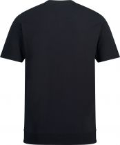 Tshirt Manches Courtes Col Tunisien Noir du 3XL au 7XL