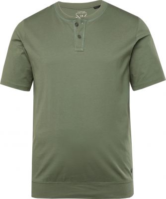 Tshirt Manches Courtes Col Tunisien Vert JP1880 du 3XL au 7XL