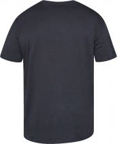 Tshirt Manches Courtes Col V Noir All Size du 3XL au 8XL