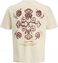 Tshirt Manches Courtes Cr&eacute;me du 3XL au 8XL